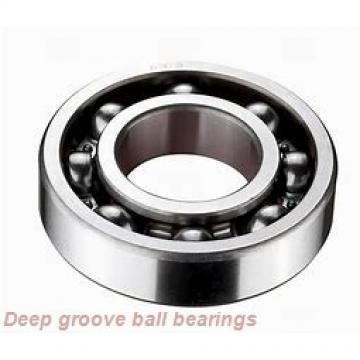 17 mm x 62 mm x 17,000 mm  Fersa F18020 deep groove ball bearings