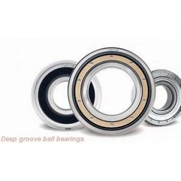 190 mm x 340 mm x 55 mm  FAG 6238-M deep groove ball bearings
